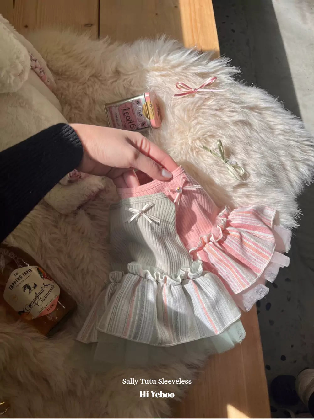 Sally Tutu Sleeveless (Peach)