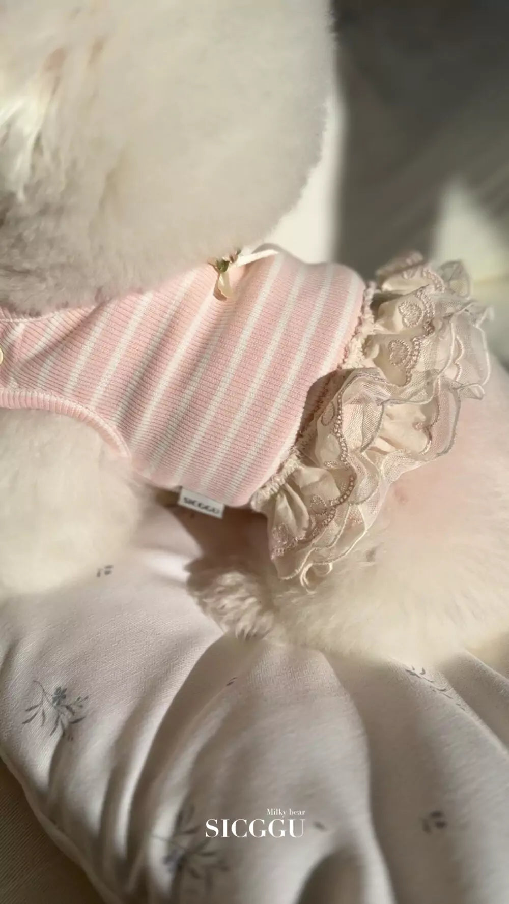 [3rd] Baby Pink Tick-Tock Skirt