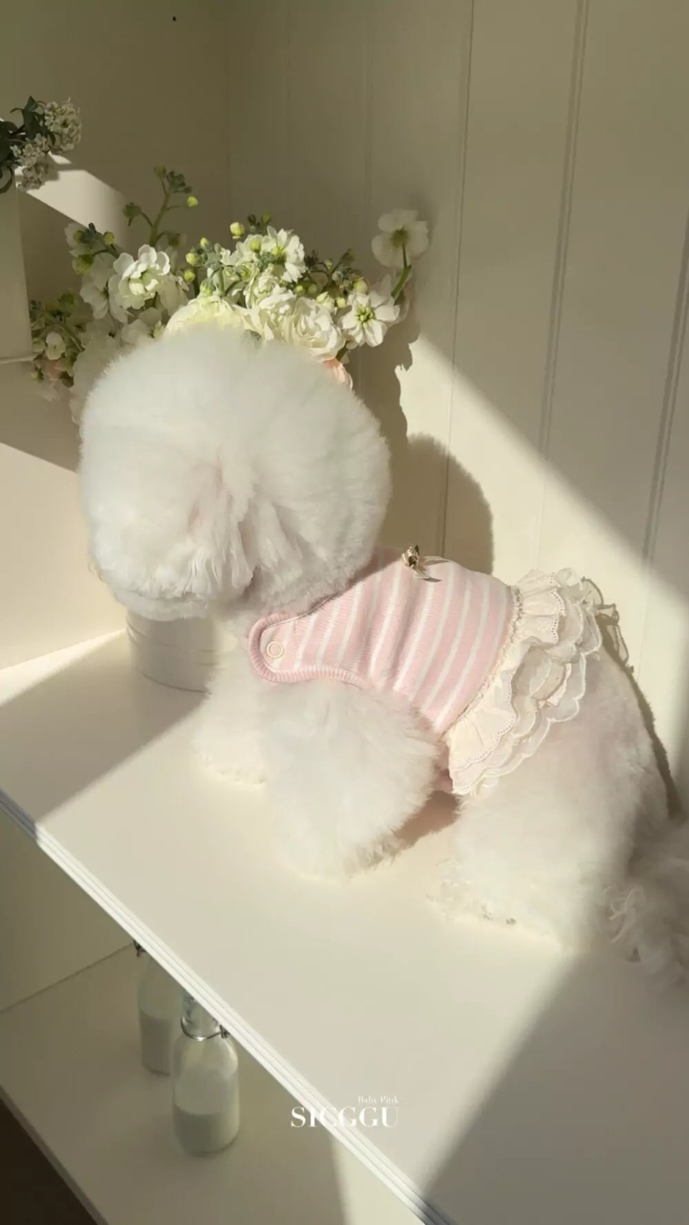 [3rd] Baby Pink Tick-Tock Skirt