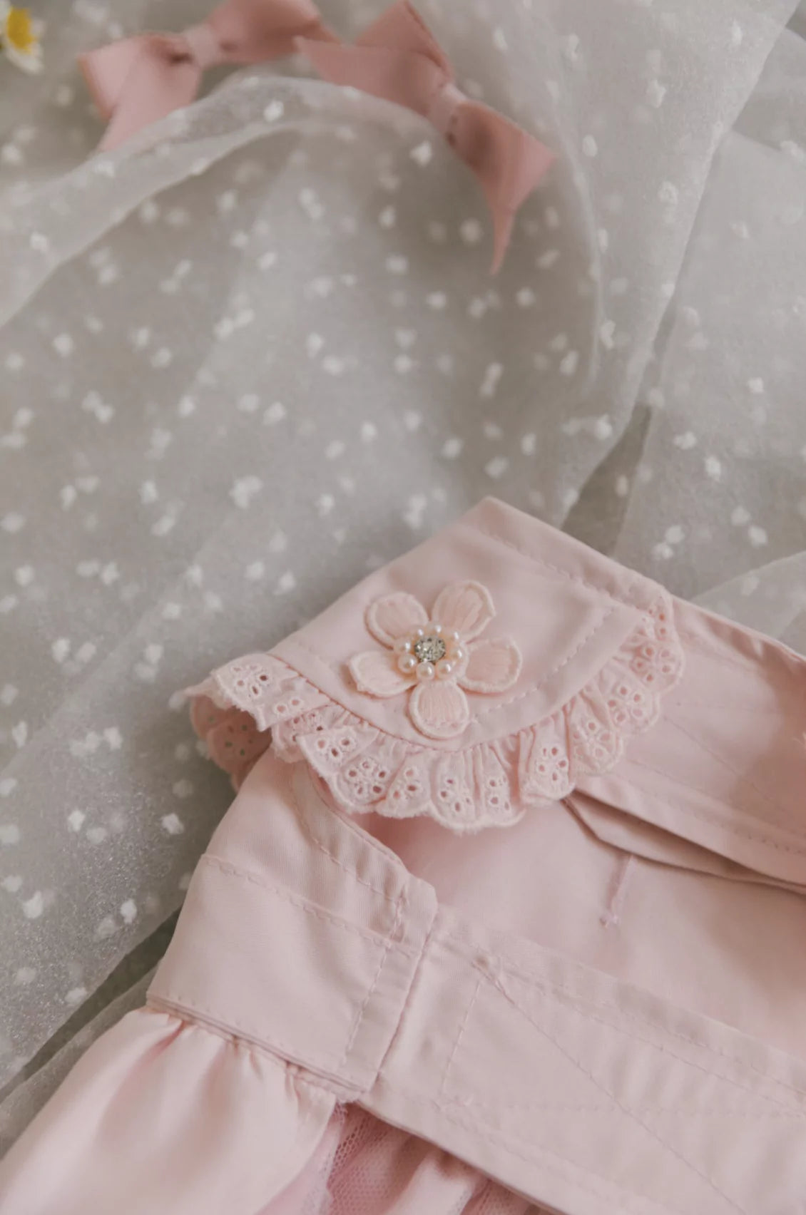 Blossom Cape Coat (Pink)
