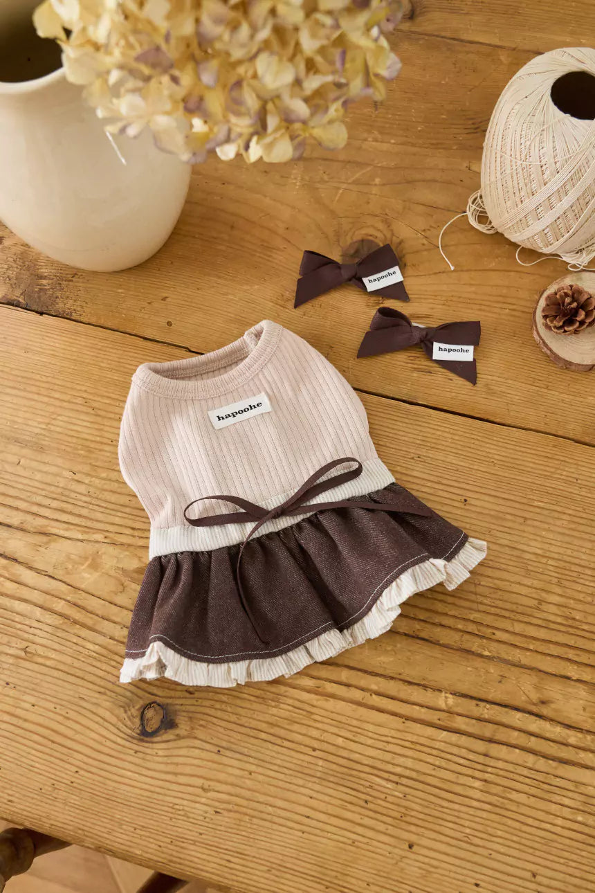 Mini Denim Ops (Brown)
