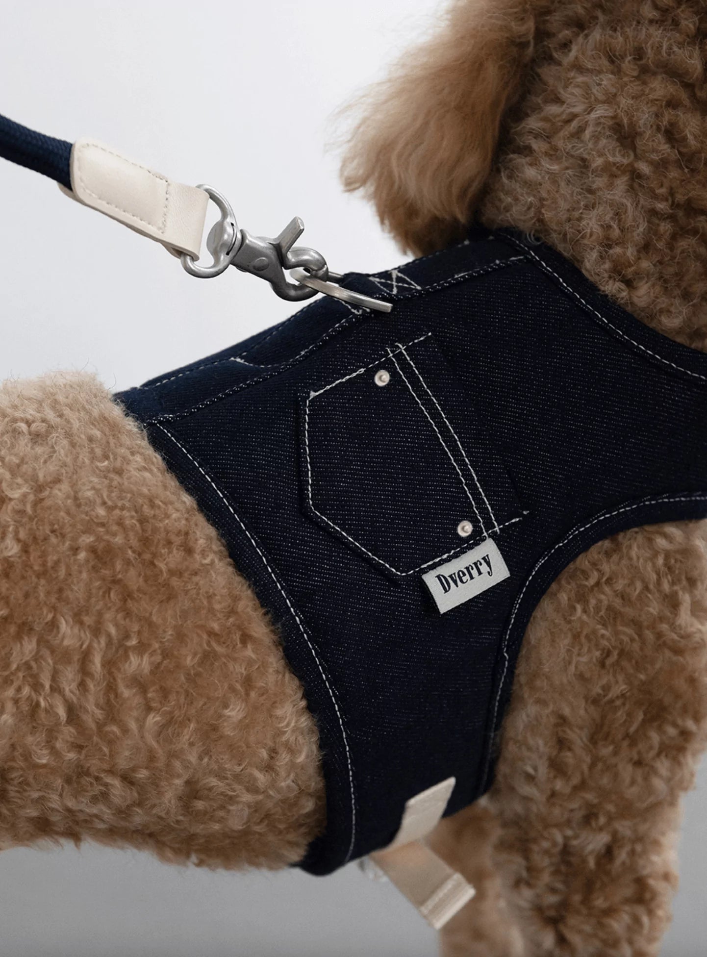 Raw Denim Harness 
(Navy)