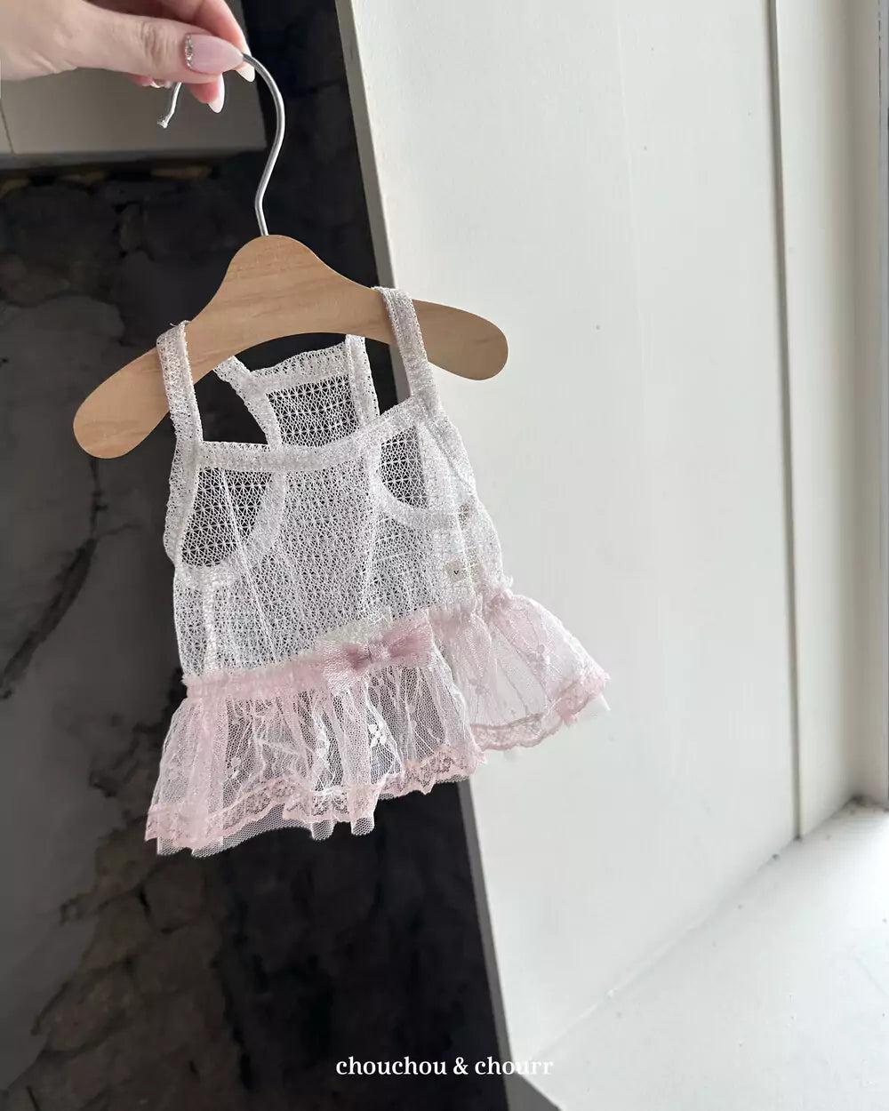 Mesh Glitter Top