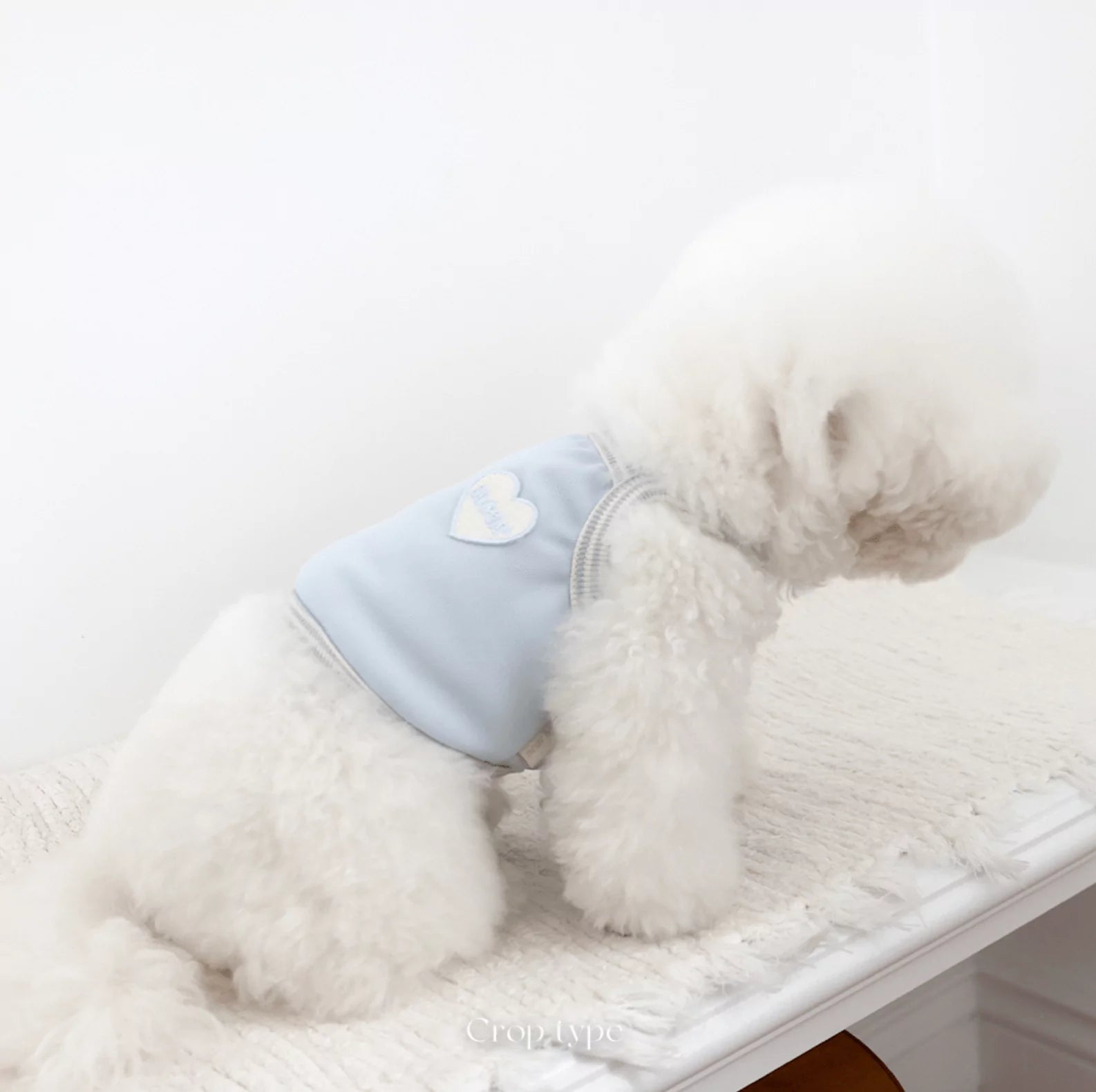 New summer cool top (baby blue) Crop