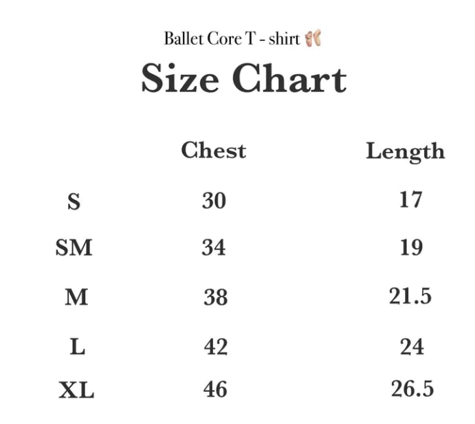 Balletcore T-shirt (Pink)