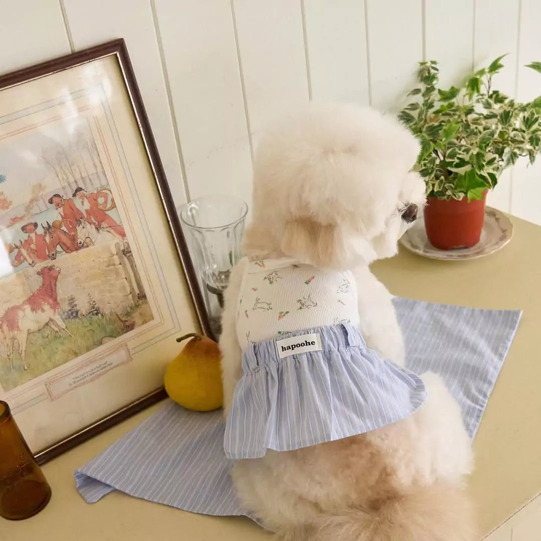 Cottage Bunny (Blue)