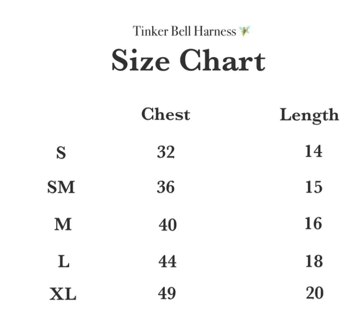 Tinkerbell One Piece Harness