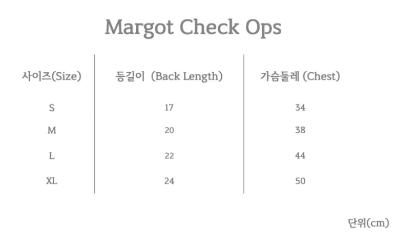 Margot Check Ops (Peach)