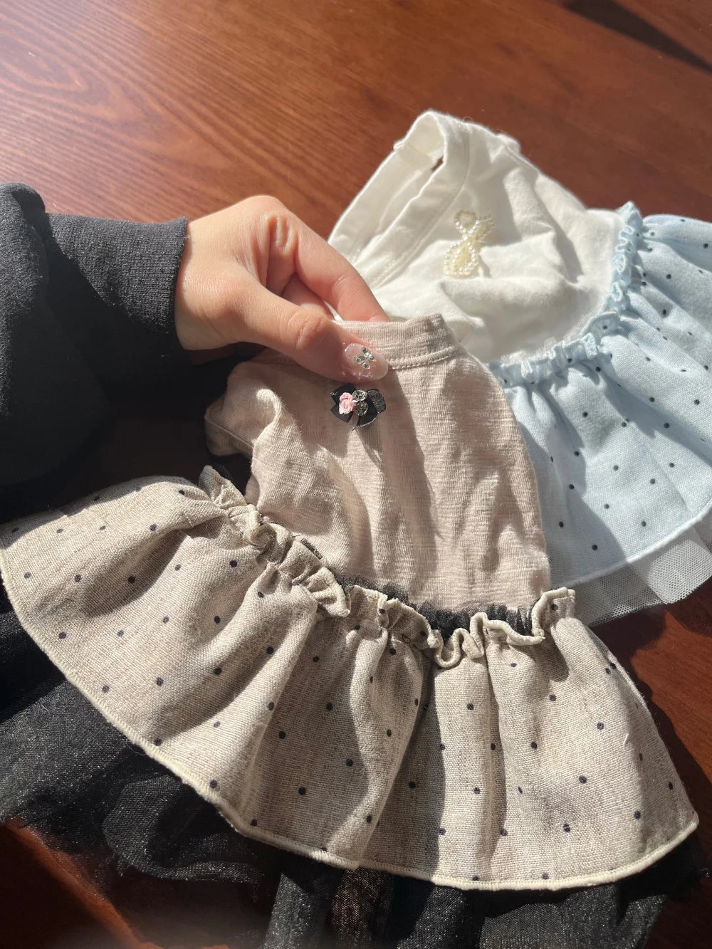 Dots Tutu (Beige)