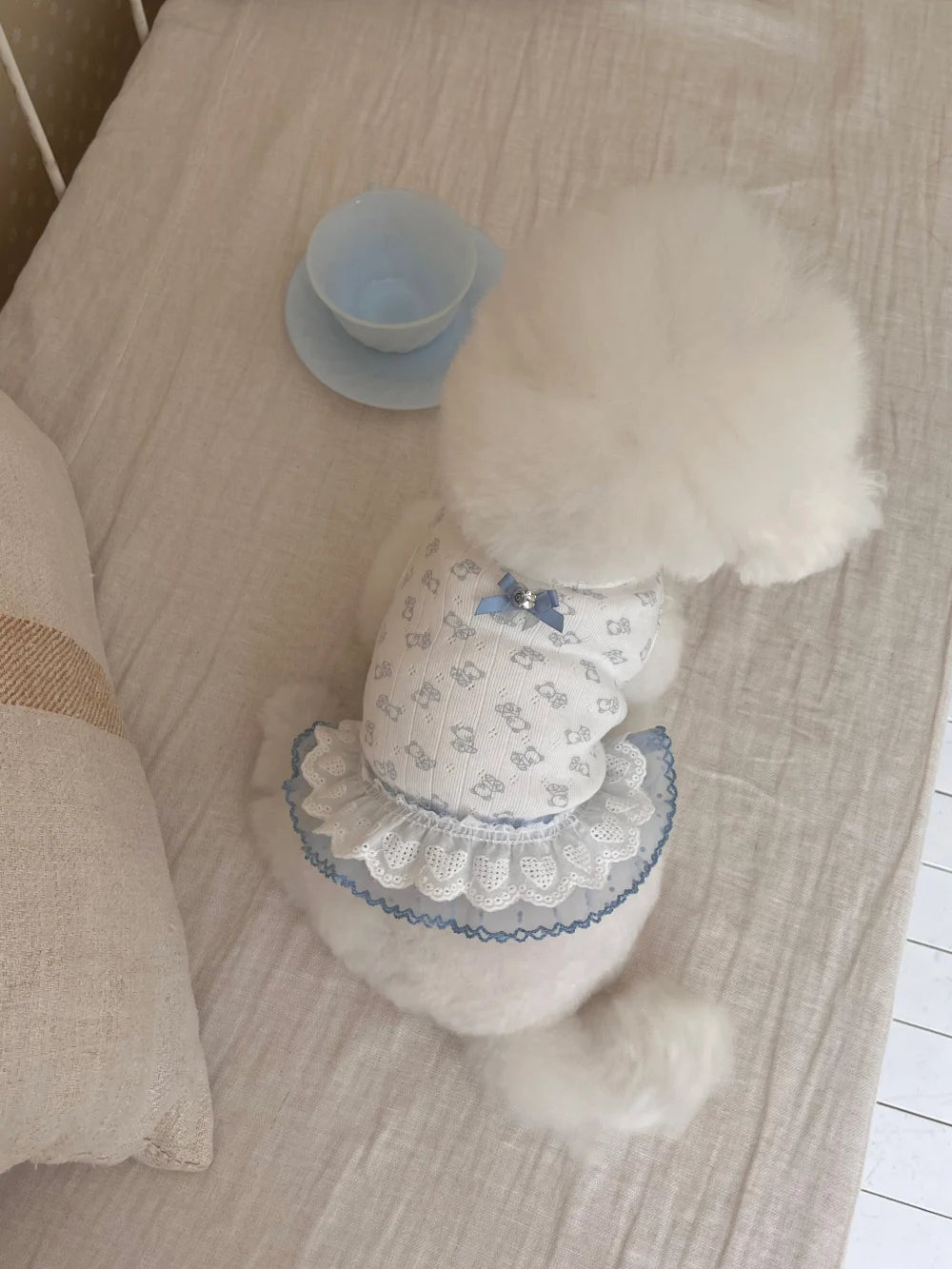 Nini Bear Sleeveless Blue