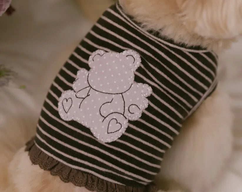 Autumn Bear Top (Brown Purple)