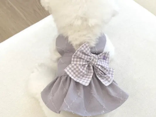 Purple Bustier Harness