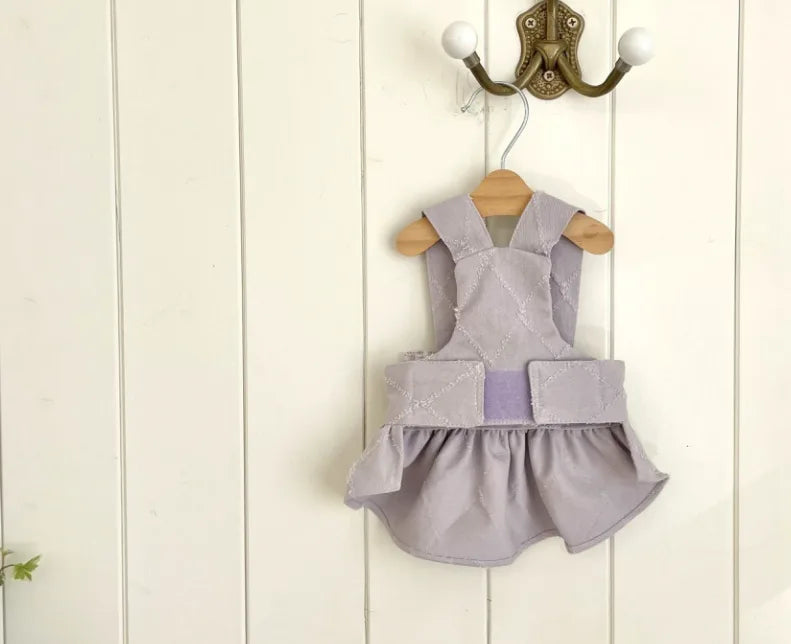 Purple Bustier Harness